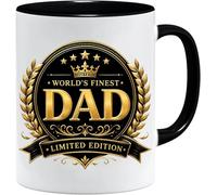 Jungle Mug Regalo para el día del padre, diseño de edición limitada para papá del mundo, divertida taza de café para él, regalo de cumpleaños para hombres, de hija o hijo, recuerdo de abuelo