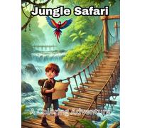 Jungle Safari: A Coloring Adventure: 25 Fun Illustrations of Animals colouring book
