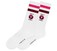 Jungle Socks Calcetines Deportivos Divertidos de Algodón para CrossTraining, Fitness, Gimnasio y LifeStyle. Unisex-Adultos, 1 Par, Talla 43-46, Color Donut