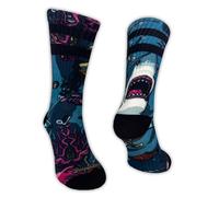 Jungle Socks Calcetines Deportivos Divertidos Unisex para CrossTraining, StreetWear, Running, Fitness, Gimnasio y LifeStyle. 43-46 EU