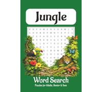 Jungle Word Search Puzzle Book: Word Search with Easy to Read Print about Jungle , Animals , Environment and More | 6x9 inches , 110 Pages | 50+ Puzzles .. Gift for Vacations , Holidays and Free Time