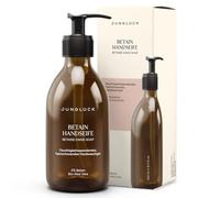 JUNGLÜCK Jabón de manos de betaína, vegano, hidratante, suave con la piel, pH neutro para la piel, compatible con pieles muy sensibles, con aloe vera orgánico, jabón líquido suave sin aroma