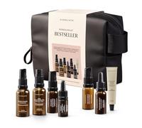 JUNGLÜCK Juego de regalo para piel radiante, gel limpiador, tónico facial de zinc, 4 sueros y crema hialurónica, rutina para una piel clara