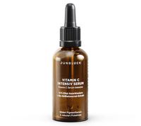 JUNGLÜCK Sérum de vitamina C de alta dosis intensiva para la cara - Sérum antiedad contra manchas de pigmento, enrojecimiento y ojeras - Serum facial para tez radiante y protege contra el