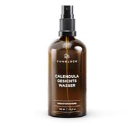 JUNGLÜCK Tónico facial de caléndula, 100 ml, vegano, suave spray de limpieza facial, calma, aclara profundamente los poros y protege la piel contra la pérdida de humedad | Tóner con caléndula orgánica