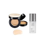 JUNGSAEMMOOL - Essential Skin Nuder Cushion SPF50+ P With Refill) - 14g+14g - 17 Fair-Light (1ea) + Essential Mool Micro...