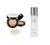 JUNGSAEMMOOL - Essential Skin Nuder Cushion SPF50+ P With Refill) - 14g+14g - 19 N-Light (1ea) + Essential Mool Micro...
