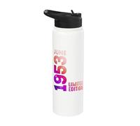 Junio 1953 Año 1953 Retro 1953 Vintage Edición Limitada 1953 Stainless Steel Insulated Water Bottle