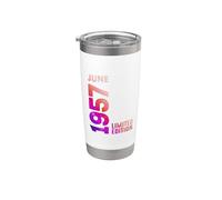 Junio 1957 Año 1957 Retro 1957 Vintage Edición Limitada 1957 Vaso térmico de acero inoxidable de doble pared