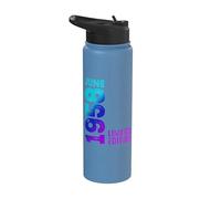 Junio 1958 Edición Limitada Retro 1958 Vintage Año 1958 Stainless Steel Insulated Water Bottle