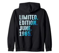 Junio 1965 Año 1965 Retro 1965 Vintage Edición Limitada Sudadera con Capucha