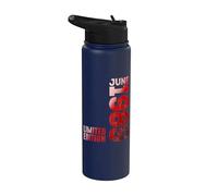 Junio 1989 Año Legendario 1989 Retro 1989 Vintage 1989 Stainless Steel Insulated Water Bottle