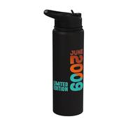 Junio 2009 Año 2009 Retro 2009 Vintage 2009 Desde 2009 Stainless Steel Insulated Water Bottle