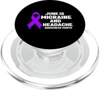 Junio es el Mes de concientización sobre migrañas y Dolores de Cabeza PopSockets PopGrip para MagSafe