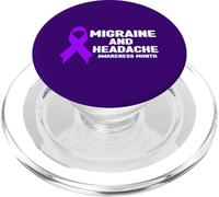 Junio es el Mes de concientización sobre migrañas y Dolores de Cabeza PopSockets PopGrip para MagSafe