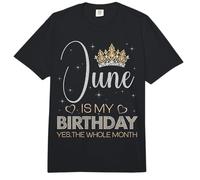 Junio es mi cumpleaños Sí, Todo el Mes Fiesta de cumpleaños Comfort Colors Adult Heavyweight T-Shirt