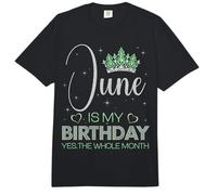 Junio es mi cumpleaños Sí, Todo el Mes Fiesta de cumpleaños Comfort Colors Adult Heavyweight T-Shirt