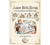 JUNIOR BIBLE STORIES COLOURING BOOK: BOOK FOR KIDS