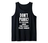 Júnior Cyber Security Project Manager Camiseta sin Mangas