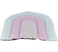 Junior esterilla de juego patchwork 68 × 62 cm menta/lila/rosa