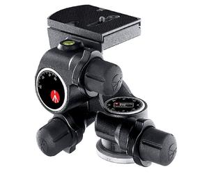 Junior Geared Tripod Head, easy to use ergonomic knobs