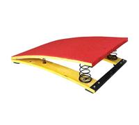 Junior Gymnastics Springboard para bóveda, tabla de resorte curvada profesional antideslizante duradera con resorte de acero grueso