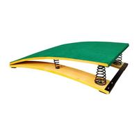 Junior Gymnastics Springboard para bóveda, tabla de resorte curvada profesional antideslizante duradera con resorte de acero grueso