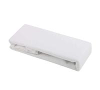 Junior Joy 6031W - Conjunto de sábanas de franela para cuna, 2 unidades, 100 x 150 cm, color blanco