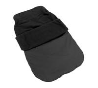 Junior Joy Cosy Toe - Saco de algodón para bebé, ultrasuave, cálido y seguro, exterior 100% algodón con forro polar, 70 cm x 45 cm, ideal para cochecitos y cochecitos, color negro