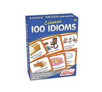Junior Learning-100 modalidades 100 Tarjetas de Actividades comunes de idismos, Multicolor, Talla única (JL472)