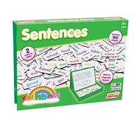 Junior Learning- Rainbow Sentences Magnetic Resource, Multicolor (JL612)