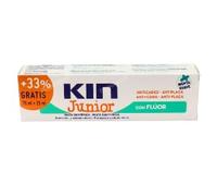 Junior Pasta Dental Infantil Menta Suave 75 + 25 ml. Pack de 2 | Con Flúor, Sabor Fresa, Para Niños, Protección Dental, Tubo 50ml