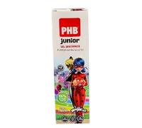 Junior Pasta Dental Sabor Tropical Ladybug +6 Años 75 ml. Pack de 2 | Con Flúor, Sabor Fresa, Para Niños, Protección Dental, Tubo 50ml