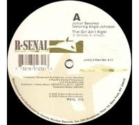 Junior Sanchez Ft Angie J - That Girl Aint Right [Vinilo]