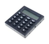 Junior Scholar - Calculadora grande de 8 dígitos, diseño de fácil agarre, calculadora de matemáticas para niños