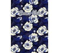 Junior Year: High School Journal for Girls (Blue Floral)