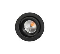 Junistar Eco Foco Empotrable Exterior Led 6W Negro 3000K IP44 - 905240