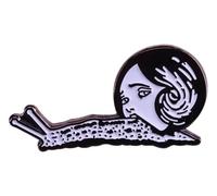 Junji Ito Film Esmalte Pin Pin para ropa, mochila, insignia, Klein, Metal no precioso