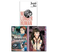 Junji Ito Story Collection 3 Books Set (No Longer Human, The Liminal Zone, Frankenstein)