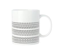 Junjie F**k This Shit - Taza de café con mensaje oculto, divertida taza de humor para adultos, divertida taza de cerámica para amantes del café, regalos groseros para familiares y amigos (blanco)