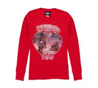 Junk Food Camiseta Rudolph de Manga Larga para Mujer (NS8431)