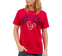Junk Food Clothing x NFL - Houston Texans - Bold Logo - Unisex Adult Short Sleeve Fan T-Shirt for Men and Women - Size 3X-Large