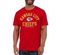 Junk Food Clothing x NFL - Kansas City Chiefs - Classic Team Logo - Unisex Adult Short Sleeve Fan T-Shirt for Men and Women - Size X-Large