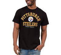 Junk Food Clothing x NFL - Logotipo clásico del Equipo, Camiseta de Manga Corta para Hombre y Mujer, Ropa con Licencia Oficial de la NFL