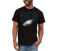 Junk Food Clothing x NFL - Logotipo llamativo, camiseta de manga corta para hombre y mujer, ropa con licencia oficial de la NFL