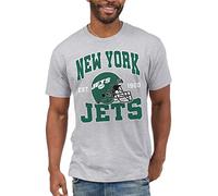 Junk Food Clothing x NFL - New York Jets - Team Helmet - Unisex Adult Short Sleeve Fan T-Shirt for Men and Women - Size XX-Large