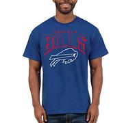 Junk Food NFL Bold Logo T-Shirt Camiseta, Buffalo Bills, Azul Rey, 3XL Unisex Adulto
