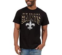 Junk Food Ropa X Bold Logo Fan Camisa de Manga Corta para Hombres y Mujeres, Ropa con Licencia Oficial de la NFL