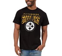 Junk Food Ropa x NFL - Camiseta Unisex con Logotipo de Pittsburgh Steelers Bold para Adultos