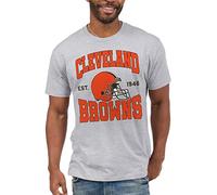 Junk Food Ropa x NFL - Cleveland Browns - Camiseta Unisex para Adulto